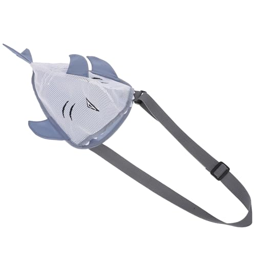 Milisten Strandtasche für Muschelsammelbeutel Muschel-Aufbewahrungstasche kleine Strandtasche Spielzeugtasche für den Strand Sandspielzeugtasche Polyester Grey Milisten Strandtasche für Muschelsammelbeutel Muschel-Aufbewahrungstasche kleine Strandtasche Spielzeugtasche für den Strand Sandspielzeugtasche Polyester Grey von Milisten