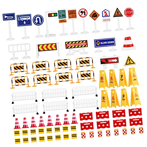 Milisten Straßenschild Set für Teiliges Verkehrszeichen Modell mit Straßenverkehrszeichen und Verkehrshindernissen Lehrmittel für Kreative Verkehrssicherheit und Rollenspiele Milisten Straßenschild Set für Teiliges Verkehrszeichen Modell mit Straßenverkehrszeichen und Verkehrshindernissen Lehrmittel für Kreative Verkehrssicherheit und Rollenspiele von Milisten