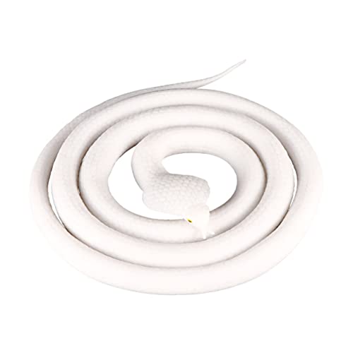 Milisten Streichspielzeug Plastikkobra Schlange Realistische Fake Snake für Aufregende Pranks und Halloween Dekoration für Garten und Partys Milisten Streichspielzeug Plastikkobra Schlange Realistische Fake Snake für Aufregende Pranks und Halloween Dekoration für Garten und Partys von Milisten