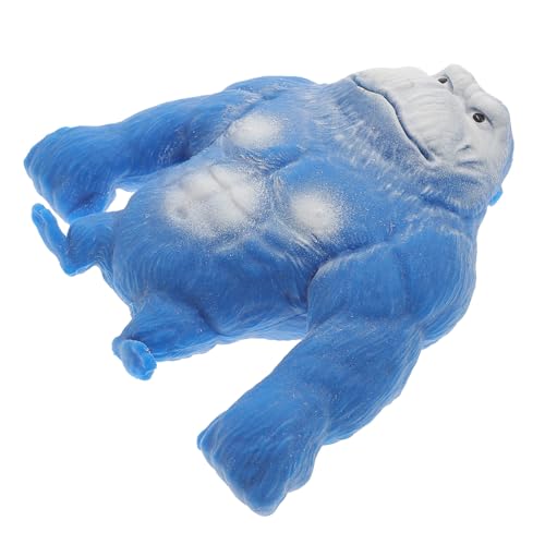 Milisten Stressabbau Gorilla TPR Material Weiches Squeeze Animal für Erwachsene Lustiges Affen Fidget Toy für Entspannende Druckentlastung von Milisten