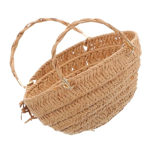 Milisten Strohsack Handgewebte Tragbare Wasserbechertasche Puppengeldbeutel Puppenhaus-Miniatur-einkaufskorb Mini-eimertasche Gewebter Umhängetasche Osterkorb Mini-Shopping Hellbraun Papier Milisten Strohsack Handgewebte Tragbare Wasserbechertasche Puppengeldbeutel Puppenhaus-Miniatur-einkaufskorb Mini-eimertasche Gewebter Umhängetasche Osterkorb Mini-Shopping Hellbraun Papier von Milisten