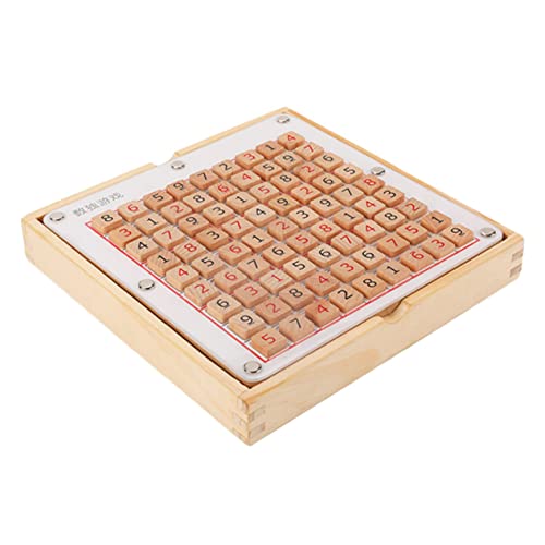 Milisten Sudoku Trainingsspiel für Raster Lernspielzeug Konzentration und Ab Jahren Pädagogisches Brettspiel für Frühkindliche Entwicklung von Milisten