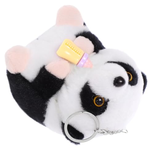 Milisten Süße Panda Plüschpuppe Weiches Stofftier Für Kleinkinder Entzückendes Panda Für Neugeborene Und Kleine Gelbes Fläschchen Milisten Süße Panda Plüschpuppe Weiches Stofftier Für Kleinkinder Entzückendes Panda Für Neugeborene Und Kleine Gelbes Fläschchen von Milisten