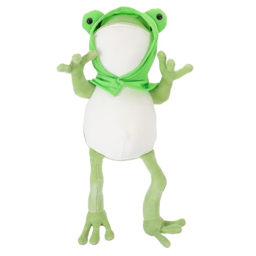 Milisten Süßes Frosch Plüschtier Weiche Frosch Stoffpuppe Dekoration für Sofa Schlafzimmer und für Weihnachten und Geburtstagsfeiern Milisten Süßes Frosch Plüschtier Weiche Frosch Stoffpuppe Dekoration für Sofa Schlafzimmer und für Weihnachten und Geburtstagsfeiern von Milisten