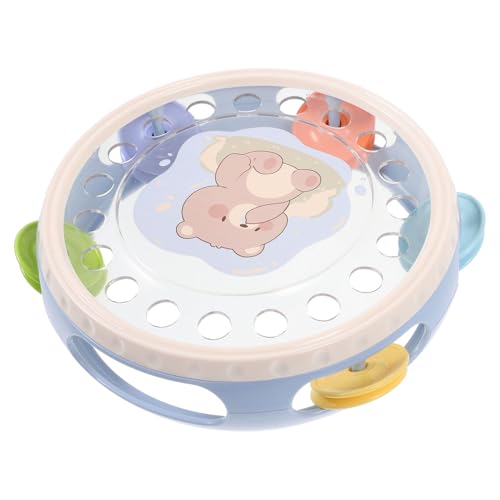 Milisten Tamburin mit Niedlichem Cartoon Motiv Ergonomisch Glatte Handtrommel aus Robustem Rhythmusförderndes Musikinstrument für Junge Mädchen und Kleinkinder Pädagogisches Musikspielzeug Milisten Tamburin mit Niedlichem Cartoon Motiv Ergonomisch Glatte Handtrommel aus Robustem Rhythmusförderndes Musikinstrument für Junge Mädchen und Kleinkinder Pädagogisches Musikspielzeug von Milisten