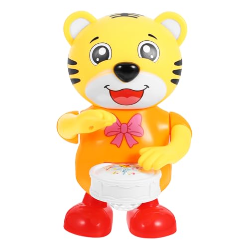 Milisten Tanzender Tigerroboter Minifiguren Babyspielzeug für 0-6 Monate Badespielzeug Partyzubehör Hüpfball für 6-12 Monate Lern-Hüpfball für Kleinkinder AFFE Plastik Orange Milisten Tanzender Tigerroboter Minifiguren Babyspielzeug für 0-6 Monate Badespielzeug Partyzubehör Hüpfball für 6-12 Monate Lern-Hüpfball für Kleinkinder AFFE Plastik Orange von Milisten
