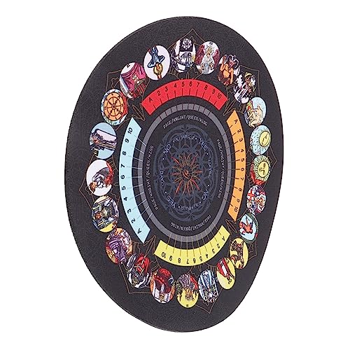 Milisten Tarot Tischdecke aus Waschbare Wahrsagematte für Tarotkarten Leichte Tragbare Altarunterlage mit Rutschfester Rückseite für Rituale und Spiele Charmante Dekoration für Zuhause und Milisten Tarot Tischdecke aus Waschbare Wahrsagematte für Tarotkarten Leichte Tragbare Altarunterlage mit Rutschfester Rückseite für Rituale und Spiele Charmante Dekoration für Zuhause und von Milisten