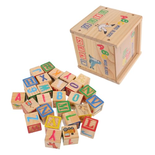 Milisten Teiliges Holz Bausteine Alphabet und Zahlen Lernspielzeug für Kleinkinder Pädagogisches Stapelspiel Kreativität Feinmotorik und Interaktivem Lernen bei Kindern Milisten Teiliges Holz Bausteine Alphabet und Zahlen Lernspielzeug für Kleinkinder Pädagogisches Stapelspiel Kreativität Feinmotorik und Interaktivem Lernen bei Kindern von Milisten