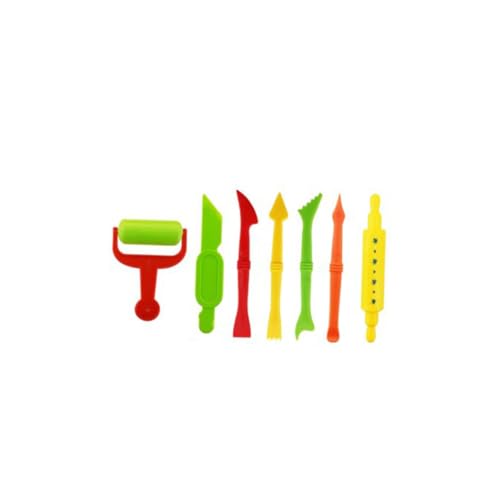 Milisten Teiliges Knetset für DIY Kindersicheres Modellier Set Bunte Plastilin zubehör für Kreatives und Pädagogische zu Hause Zufällige Farbe Zufällige Farbe von Milisten