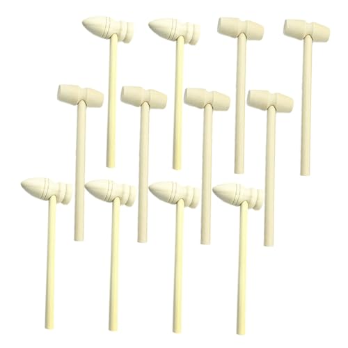 Milisten Teiliges Mini Holzhammer DIY Holzwerkzeug Crab Mallet Seafood Hammer aus Massivem Naturholz Robust und Sicher zum Muscheln Knacken und Basteln Natürlicher Farbton Leicht zu Milisten Teiliges Mini Holzhammer DIY Holzwerkzeug Crab Mallet Seafood Hammer aus Massivem Naturholz Robust und Sicher zum Muscheln Knacken und Basteln Natürlicher Farbton Leicht zu von Milisten