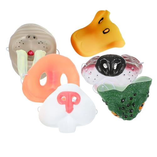 Milisten Teiliges Realistische Tiernasen für Cosplay und Karneval Flexible Leichte Kunststoffnasen in Verschiedenen Tierdesigns Bequemes Tragen für Fasching Halloween und Party Dekoration Milisten Teiliges Realistische Tiernasen für Cosplay und Karneval Flexible Leichte Kunststoffnasen in Verschiedenen Tierdesigns Bequemes Tragen für Fasching Halloween und Party Dekoration von Milisten