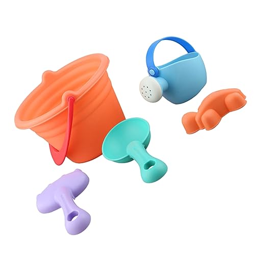 Milisten Teiliges Strandspielzeug Set aus PVC Tragbare Sandspielzeuge für Lustigen Spielspaß im Freien für Jungen und Mädchen Farben Zufällig Zufällige Farbe von Milisten