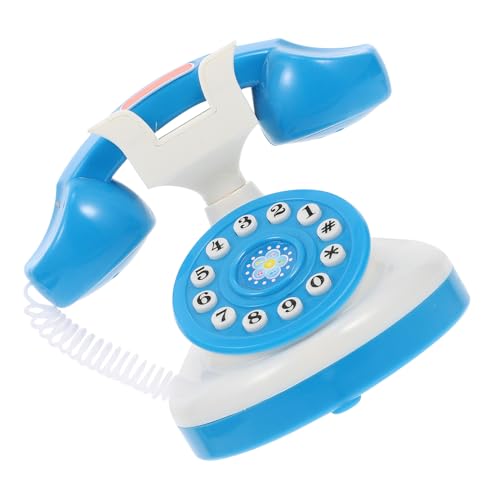 Milisten Telefon aus Kunststoff Realistische Nachbildung Pädagogisches Rollenspiel Sicher Langlebig Fördert Fantasie und Eltern Junge Mädchen Geeignet für Jungen und Mädchen von Milisten
