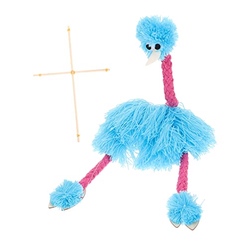 Milisten Tier Marionette Handpuppe aus Interaktives für Fluffy Craft Blaue Vogelpuppe für Puppenspiele und Kreative Rollenspiele Milisten Tier Marionette Handpuppe aus Interaktives für Fluffy Craft Blaue Vogelpuppe für Puppenspiele und Kreative Rollenspiele von Milisten