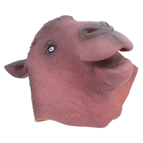 Milisten Tiermaske Camel Lustige Halloween Kopfbedeckung für Kostümpartys Hochwertiges Tierkopfzubehör für Cosplay und Maskeraden Milisten Tiermaske Camel Lustige Halloween Kopfbedeckung für Kostümpartys Hochwertiges Tierkopfzubehör für Cosplay und Maskeraden von Milisten