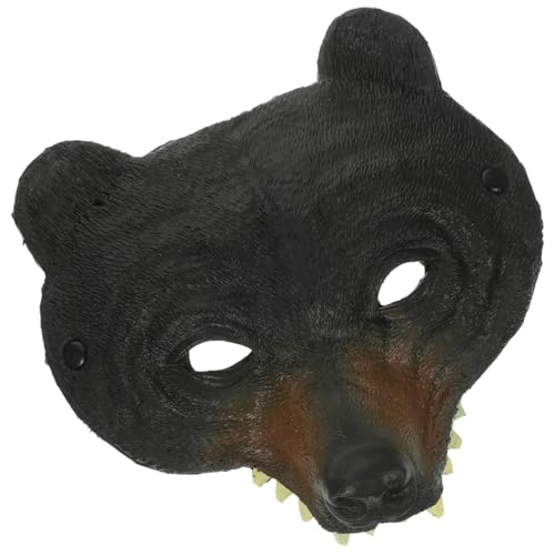 Milisten Tiermaske Schwarz Bär Maske für Kostümpartys Karneval und Maskeraden Atmungsaktiv und Bequem für Halloween Cosplay und Geburtstagsfeiern Milisten Tiermaske Schwarz Bär Maske für Kostümpartys Karneval und Maskeraden Atmungsaktiv und Bequem für Halloween Cosplay und Geburtstagsfeiern von Milisten