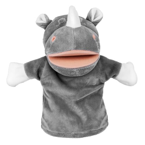 Milisten Tierpuppe Plüschpuppen Für Handpuppe Zum Geschichtenerzählen Puppen Für Erwachsene Handpuppen Für Kleinkinder Handpuppenhandschuh Tierhandpuppe Pp Baumwolle von Milisten