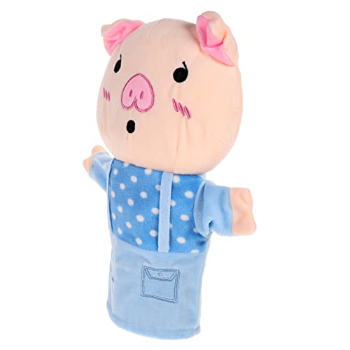 Milisten Tierpuppen Handpuppen Für Interaktive Schweine Handpuppe Für Frühe Bildung Motorik Und Rollenspiel Für Geschichtenerzählen Und Eltern Interaktion von Milisten