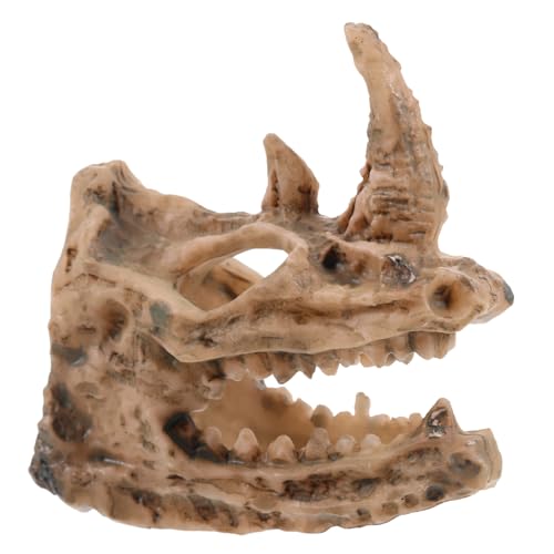 Milisten Doll House Skull Wall Art Miniatur Tierschädel Dekoration Für Vintage Halloween Accessoire Für Stilvolle Raumgestaltung von Milisten