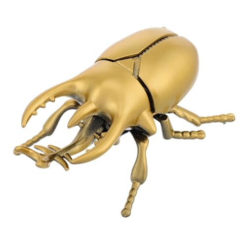 Milisten Tierspielzeug Wissenschaftsspielzeug Künstliches Insekt Gefälschtes Insektenspielzeug Insektenspielzeug Realistische Halloween Partygeschenke Gefälschte Goldener von Milisten