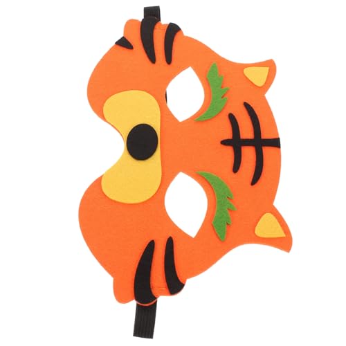 Milisten Tiger Halbmaske Tiermaske Cosplay Maske Verstellbar Halloween Kostüm Zubehör für Fasching Karneval Party Milisten Tiger Halbmaske Tiermaske Cosplay Maske Verstellbar Halloween Kostüm Zubehör für Fasching Karneval Party von Milisten