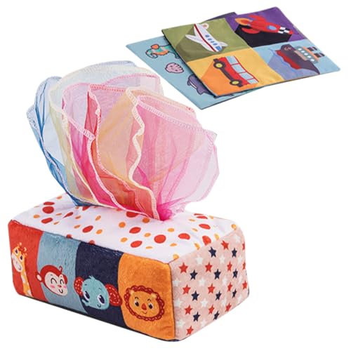 Milisten Tissue Box Bunt Reißfestes Ziehspielzeug für Kleinkinder Fördert Hand Auge koordination und Gehirnentwicklung Sicheres Hautfreundliches Lernspielzeug für Junge Mädchen Milisten Tissue Box Bunt Reißfestes Ziehspielzeug für Kleinkinder Fördert Hand Auge koordination und Gehirnentwicklung Sicheres Hautfreundliches Lernspielzeug für Junge Mädchen von Milisten