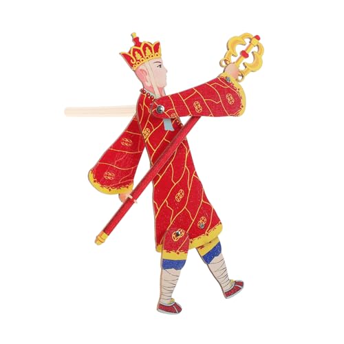 Milisten Traditionelle Chinesische Schattenpuppe aus Holz Handgefertigtes Puppentheater für Leichtes Klassisches Schattenspiel Lebendige Darstellung Klassischer Figuren Fördert Kreativität Milisten Traditionelle Chinesische Schattenpuppe aus Holz Handgefertigtes Puppentheater für Leichtes Klassisches Schattenspiel Lebendige Darstellung Klassischer Figuren Fördert Kreativität von Milisten