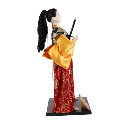 Milisten Japanische Puppe Samurai-Ornament Klassische Tisch-Dekoration Exquisit Verarbeitete Japanische Puppe Für Heimdekoration Milisten Japanische Puppe Samurai-Ornament Klassische Tisch-Dekoration Exquisit Verarbeitete Japanische Puppe Für Heimdekoration von Milisten