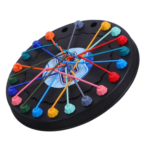 Milisten Training des Logischen Denkens Denksportaufgabe Intelligenzspielzeug Puzzlespiele Früherziehung Seilpuzzle Kinderspiele Seilpuzzle Seilpuzzle Kognitives von Milisten