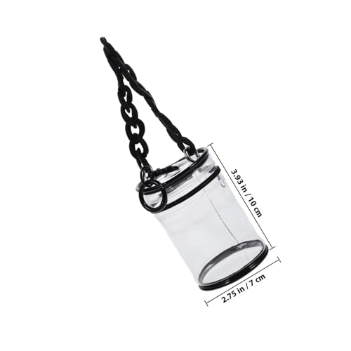 Milisten Transparente PVC Puppentragetasche Verschleißfest Tragbar Multifunktional Kleine Puppen Aufbewahrungstasche für Unterwegs Geeignet für Verschiedene Puppengrößen Klarer Sichtschutz Milisten Transparente PVC Puppentragetasche Verschleißfest Tragbar Multifunktional Kleine Puppen Aufbewahrungstasche für Unterwegs Geeignet für Verschiedene Puppengrößen Klarer Sichtschutz von Milisten