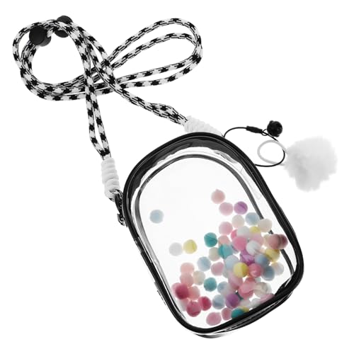 Milisten Transparente Puppen Displaytasche mit Schultergurt und Pompons Hängende Aufbewahrung für Mini Figuren und Puppen Eleganter Organizer für Sammler Staubdicht und Schützend Milisten Transparente Puppen Displaytasche mit Schultergurt und Pompons Hängende Aufbewahrung für Mini Figuren und Puppen Eleganter Organizer für Sammler Staubdicht und Schützend von Milisten