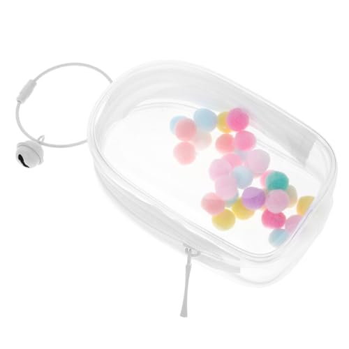 Milisten Transparente Puppentasche Aus PVC Für Figurenpuppen Mini Ausstellungstasche Sammlerstück Für Durchsichtige Tasche Organizer Kleine Puppentasche Mini Figurentasche von Milisten