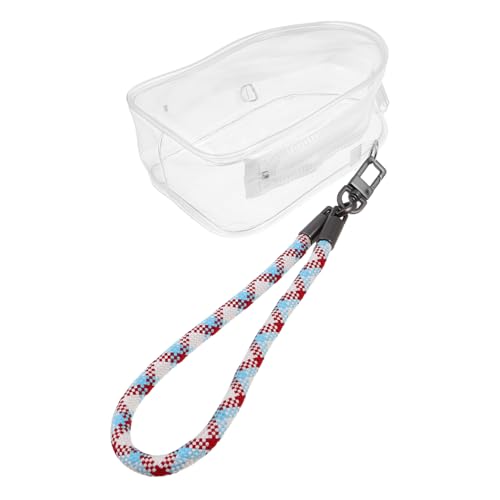 Milisten Transparente mit Reißverschluss PVC Organizer für Figuren Schlüssel und Handy Tragbare Puppen-Display-Tasche mit Farbigem Gewebtem Trageband Kompakt und Vielseitig Milisten Transparente mit Reißverschluss PVC Organizer für Figuren Schlüssel und Handy Tragbare Puppen-Display-Tasche mit Farbigem Gewebtem Trageband Kompakt und Vielseitig von Milisten