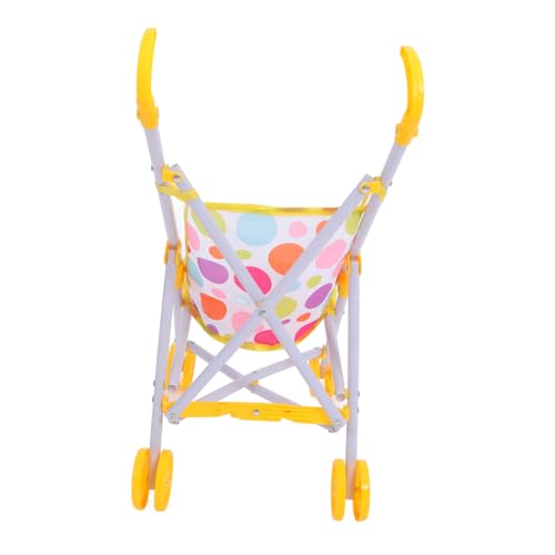 Milisten Trolley- Dolly faltbar Sitz Stoff Kinderwagen vorgeben Kleinkind-Babypuppen-Kinderwagen Miniatur-Kinderwagen Puppe süßer Kinderwagen abs Colorful Milisten Trolley- Dolly faltbar Sitz Stoff Kinderwagen vorgeben Kleinkind-Babypuppen-Kinderwagen Miniatur-Kinderwagen Puppe süßer Kinderwagen abs Colorful von Milisten