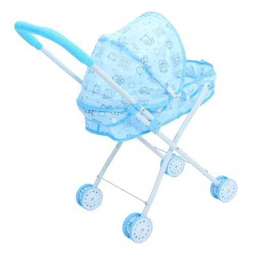 Milisten 1stück Doll Stroller Für Mädchen Puppenwagen Mit Blauem Rollenspielzeug Für Fördert Feinmotorik Und Milisten 1stück Doll Stroller Für Mädchen Puppenwagen Mit Blauem Rollenspielzeug Für Fördert Feinmotorik Und von Milisten