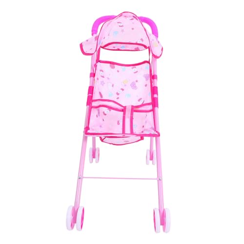 Milisten Trolley- Vorgeben Dolly Kind Zubehör Klein Faltbar Korb Falten Puppe Wagen Spielzeuge Rosa Stoff Milisten Trolley- Vorgeben Dolly Kind Zubehör Klein Faltbar Korb Falten Puppe Wagen Spielzeuge Rosa Stoff von Milisten