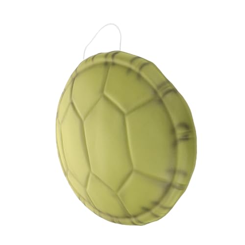 Milisten Turtle -Dressing -Requisiten Eva schildkrötenpanzer kostüm Realistischer Schildkrötenpanzer Cosplay Schildpatt Schildkrötenpanzer-Cosplay-Kostüm Light Green von Milisten