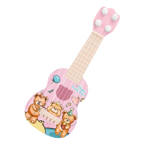 Milisten Ukulele Mini-Gitarrenspielzeug für Musikinstrumente für Kleinkinder Musikalisches Lernspielzeug für Musikinstrument Kinderinstrument Plastik Milisten Ukulele Mini-Gitarrenspielzeug für Musikinstrumente für Kleinkinder Musikalisches Lernspielzeug für Musikinstrument Kinderinstrument Plastik von Milisten