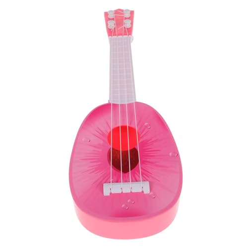Milisten Ukulele für Design Lernspielzeug für Kleinkinder Mini Gitarre mit Saiten Pädagogisches Musikinstrument für Familienaktivitäten Fördert Interaktion und Bindung von Milisten