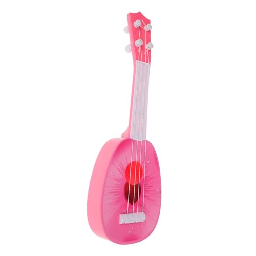 Milisten Ukulele für Mini Gitarre aus Kunststoff Einfaches Musikinstrument für Kleinkinder Fördert Eltern Junge Mädchen Interaktion und Musikalische für Anfänger von Milisten