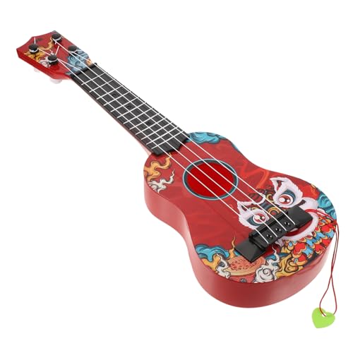 Milisten Ukulele kinderinstrumente musikinstrumente für Musikalisches Lernspielzeug Musikinstrumente Set Simulation Gitarre Gitarrenspielzeug Plastik rot Milisten Ukulele kinderinstrumente musikinstrumente für Musikalisches Lernspielzeug Musikinstrumente Set Simulation Gitarre Gitarrenspielzeug Plastik rot von Milisten