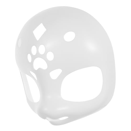 Milisten Unbemalte Weiße Kunststoff Fursuit Kopf Basis DIY Fellmaske Blank Tierkostüm Zubehör für Karneval Cosplay Halloween Maskenball Milisten Unbemalte Weiße Kunststoff Fursuit Kopf Basis DIY Fellmaske Blank Tierkostüm Zubehör für Karneval Cosplay Halloween Maskenball von Milisten