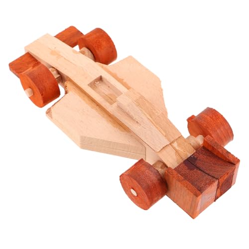 Milisten Unvollendete Holzspielzeuge für DIY Holzfahrzeuge Kreative Bastelprojekte für Hause Sicher und Langlebig für Team Events und von Milisten
