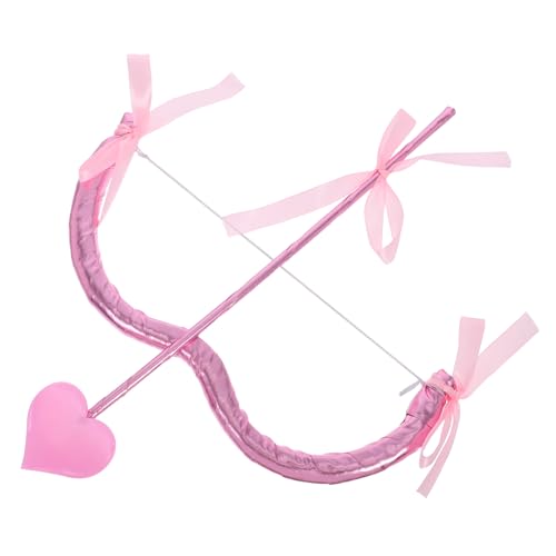 Milisten Valentinstag Cosplay Zubehör mit Bogen und für Partys Halloween und Rollenspiele für Fotokabinen Deko und Kostüme von Milisten