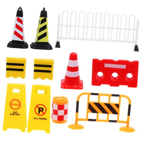 Milisten Verkehrsschilder Teiliges mit Straßenbarrieren für Rollenspiele und Frühe Fördert Kreativität und Hand Augen Koordination Milisten Verkehrsschilder Teiliges mit Straßenbarrieren für Rollenspiele und Frühe Fördert Kreativität und Hand Augen Koordination von Milisten
