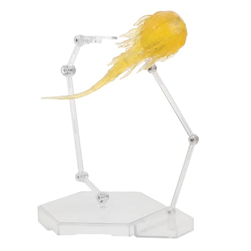Milisten Verstellbarer Action Figure Ständer aus Robustem Leichter Modellhalter für Figuren in Flug- Sprung Standposition Transparentes Displayzubehör für Sammler und Ausstellungen von Milisten