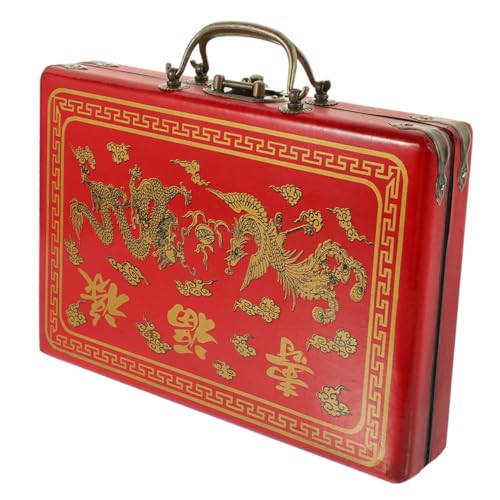 Milisten Vintage Mahjong Aufbewahrungsbox Multifunktionale Speicherbox für Mahjong und Mehr für Reisen Leicht und Handlich mit Sanften Kanten für Sicheren Gebrauch Milisten Vintage Mahjong Aufbewahrungsbox Multifunktionale Speicherbox für Mahjong und Mehr für Reisen Leicht und Handlich mit Sanften Kanten für Sicheren Gebrauch von Milisten