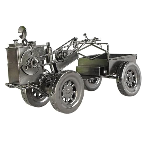 Milisten Vintage Traktormodell aus Retro Traktorskulptur für Stilvolle Dekoration oder Sammlerstück Leicht und Vielseitig Einsetzbar Bringt Nostalgische von Milisten