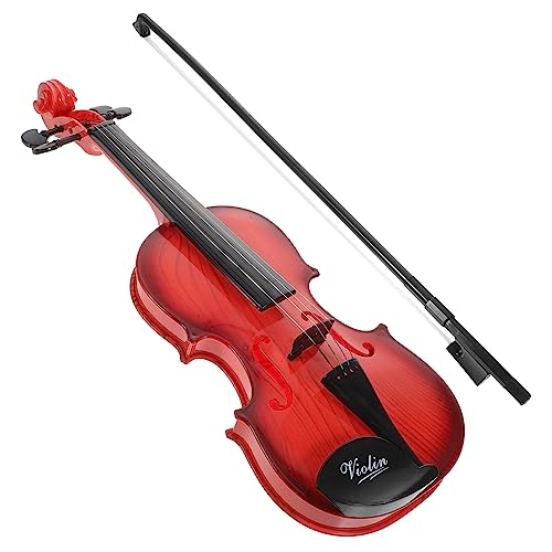 Milisten Violine Violine Musikspielzeug für Kindergeige für anfänger Kindergeige anfänger Violine Musikspielzeug für Anfänger -Instrumente Plastik Hellbraun Milisten Violine Violine Musikspielzeug für Kindergeige für anfänger Kindergeige anfänger Violine Musikspielzeug für Anfänger -Instrumente Plastik Hellbraun von Milisten
