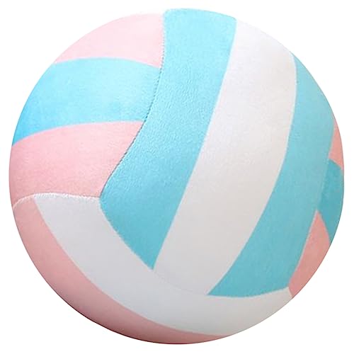 Milisten Volleyball-Plüschtier Kissen ausgestopft mini Kuscheltier spielzeuge Fussball Mini-Fußball Spielzeugplüsch Volleyball- Stoff von Milisten
